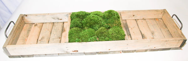 Wooden Moss Tray
