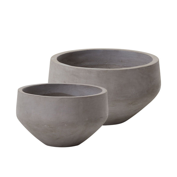 Tall Concrete Bowl