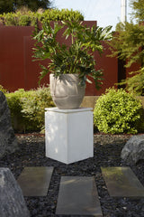 Abstract Concrete Pot