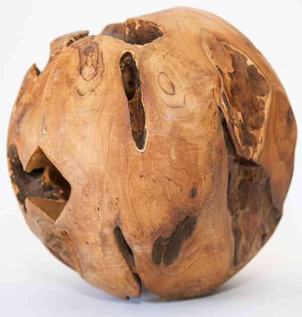 12" Wooden Sphere