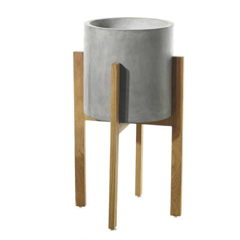 Concrete Pot + Stand