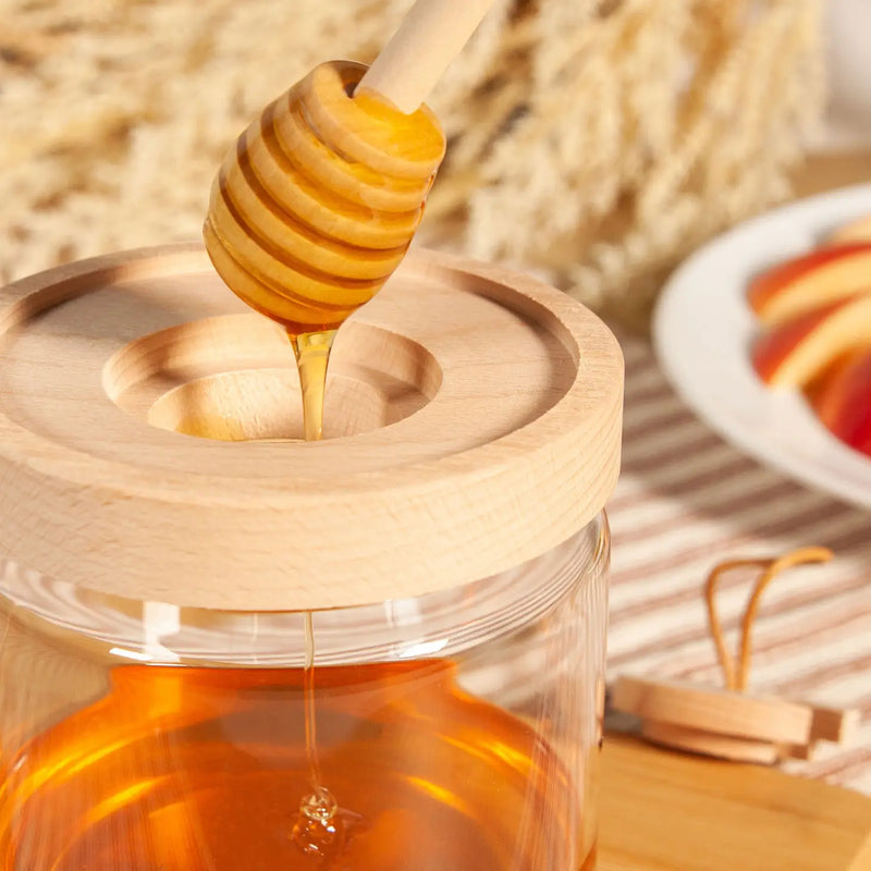 Honey Jar with Dipper